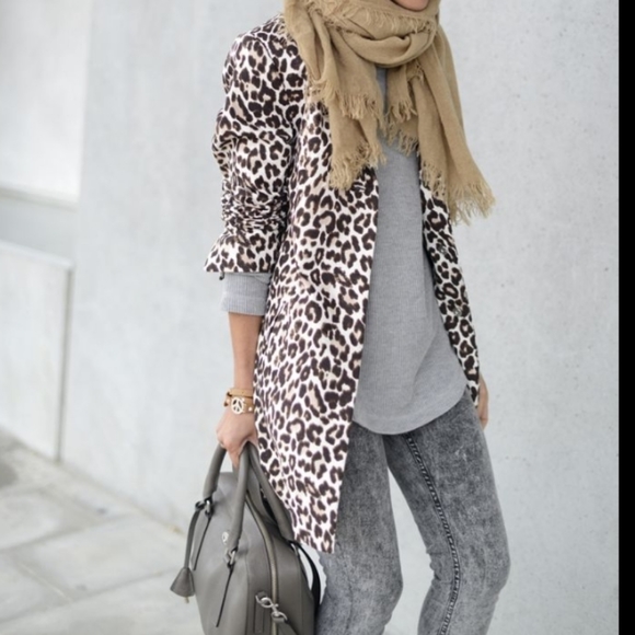 Zara leopard print blazer - Picture 12 of 13